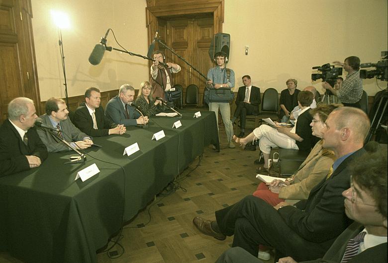 Konferencja prasowa.