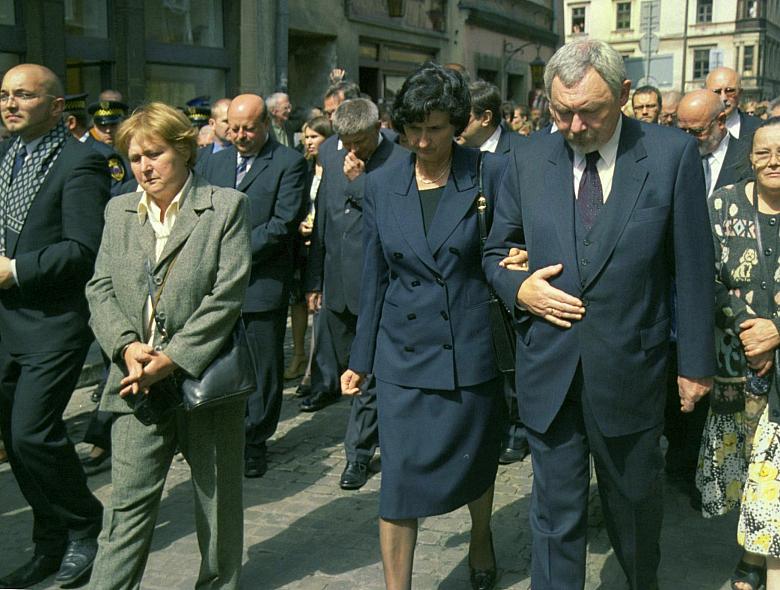 Prezydent Miasta Krakowa prof. dr hab. Jacek Majchrowski z Małżonką.