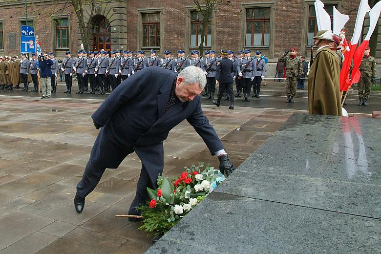 Wieniec od Prezydenta Miasta Krakowa Jacka Majchrowskiego.