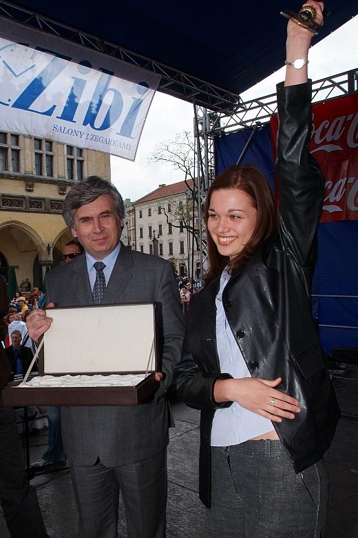 Klucz do bram miasta odebrała Najmilsza Studentka Krakowa...