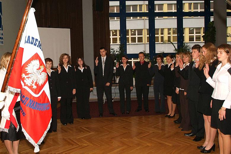 Immatrykulacja studentów.