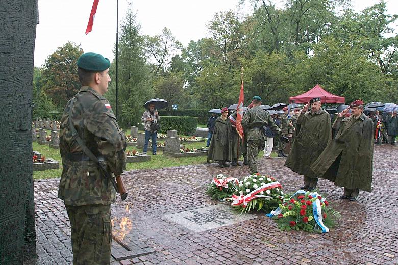 ...delegacja Wojska Polskiego...