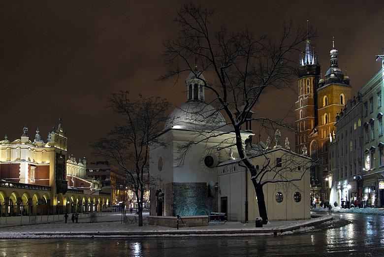 Królewskie Miasto zimą.