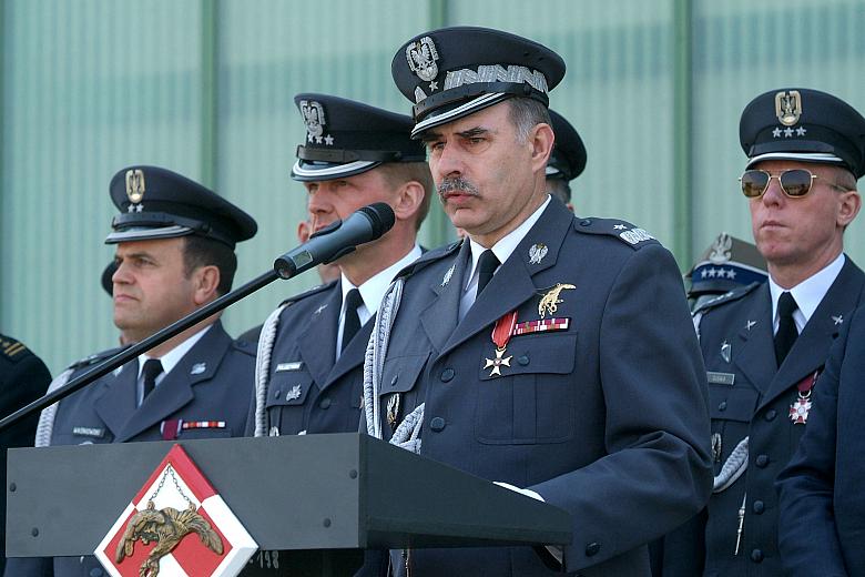 Przemawiał również gen. bryg. Zbigniew Galec, Dowódca Centrum Operacji Powietrznych.