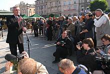 Minister Kultury Waldemar Dąbrowski.