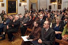 Spotkanie odbyło się w sali Fontany Muzeum Historycznego.
