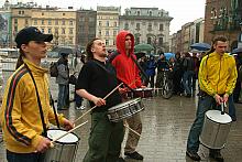 Pociąg Europa 2006 zawitał do Krakowa w ramach Festiwalu Europejskiego.