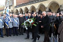 Od prawej: Stanisław Handzlik, Przewodniczący Komisji Kultury RMK IV kadencji, Paweł Pytko, Przewodniczący RMK IV kadencji oraz 