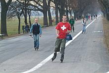 Po czym nastąpiło oficjalne wypróbowanie odnowionej trasy.