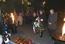 Przedstawiciele NSZZ "Solidarność" Regionu Małopolska.