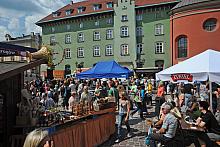 Przez trzy dni Mały Rynek pełen był publiczności.