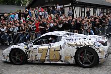 GUMBALL 3000 przed Muzeum Inżynierii Miejskiej w Krakowie